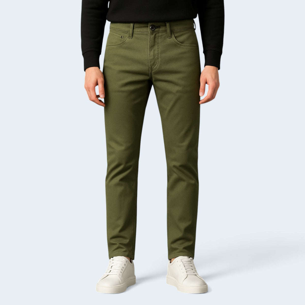 Pantalon Chino Extensible – Coupe Slim Intemporelle