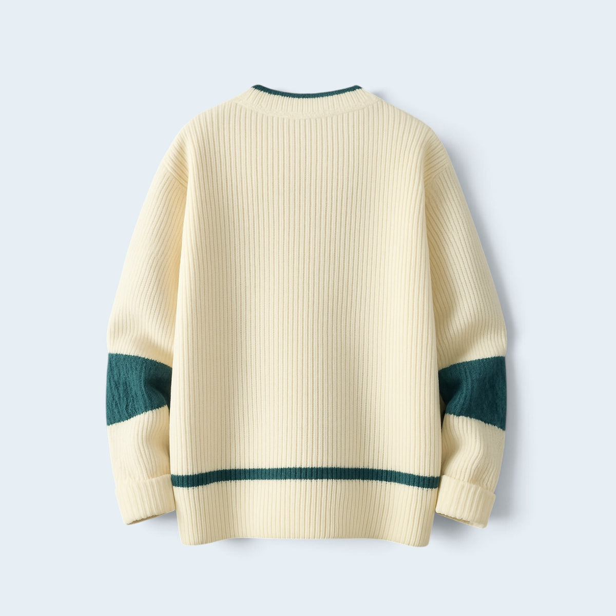 Pull en maille à motif géométrique – Une allure structurée