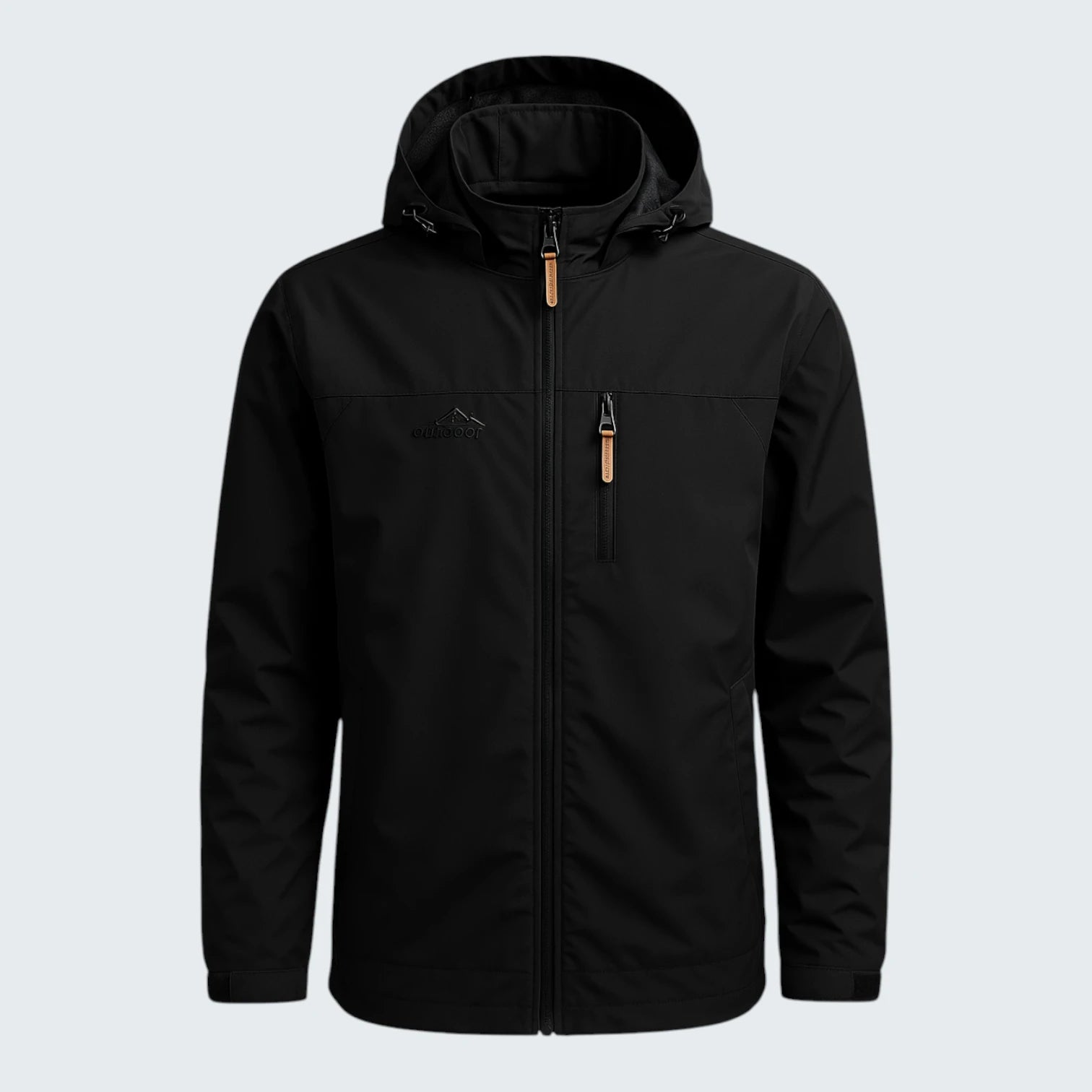 Veste Outdoor Technique "Explorer" – Coupe-Vent Imperméable à Capuche