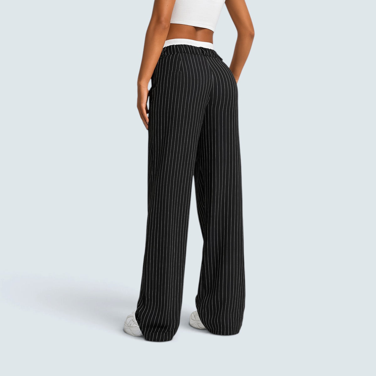 Jean Wide Leg – Taille Haute et Style Moderne