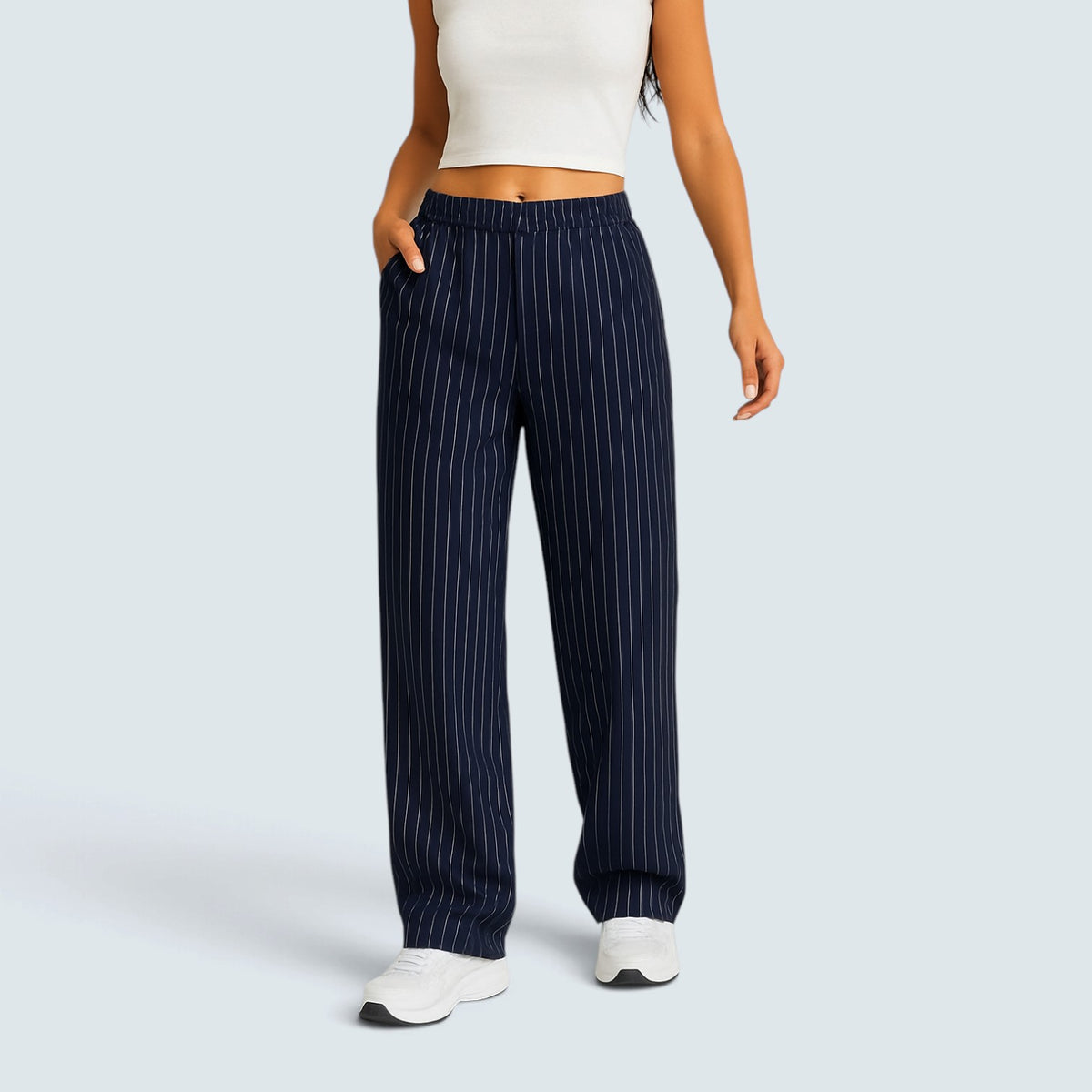 Jean Wide Leg – Taille Haute et Style Moderne