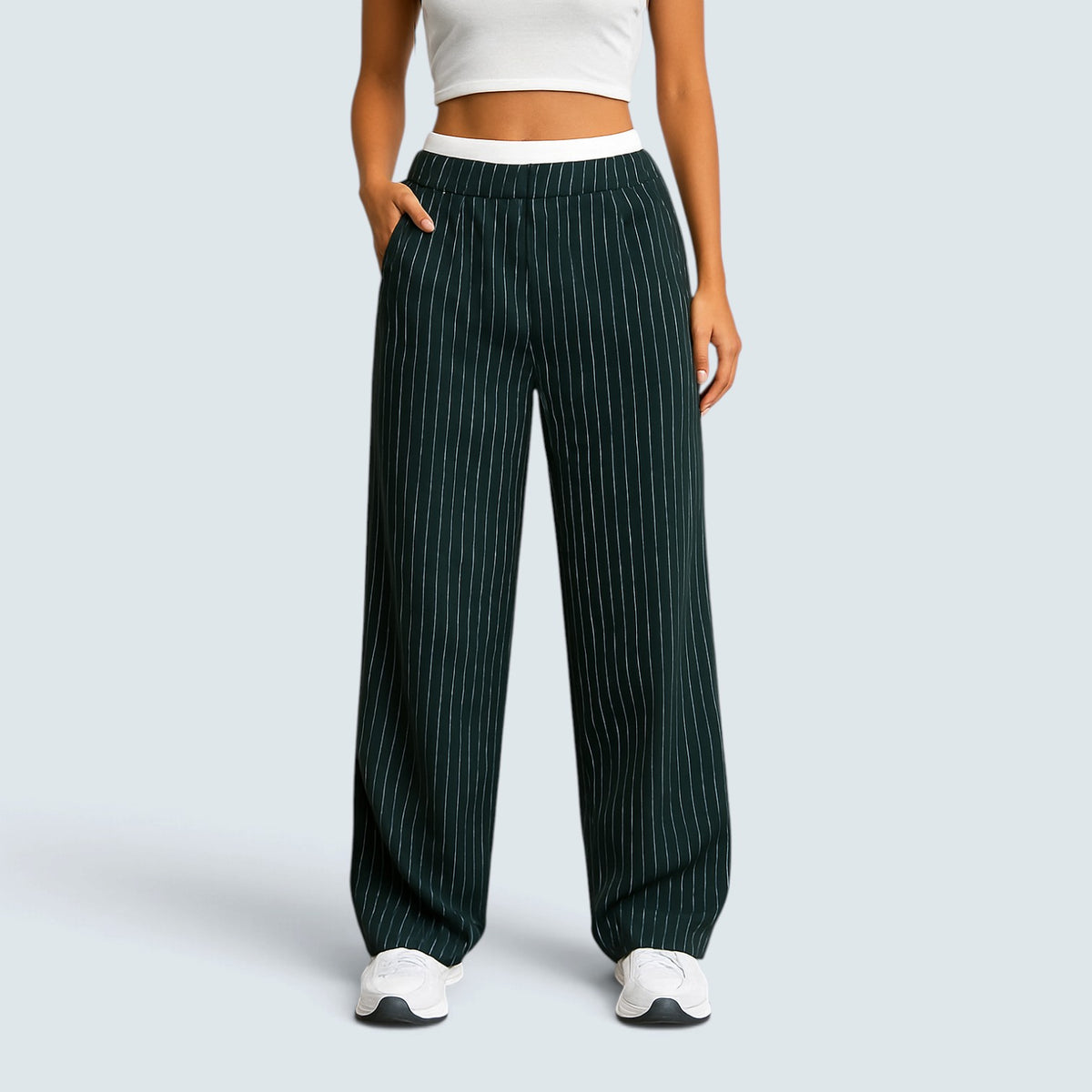 Jean Wide Leg – Taille Haute et Style Moderne