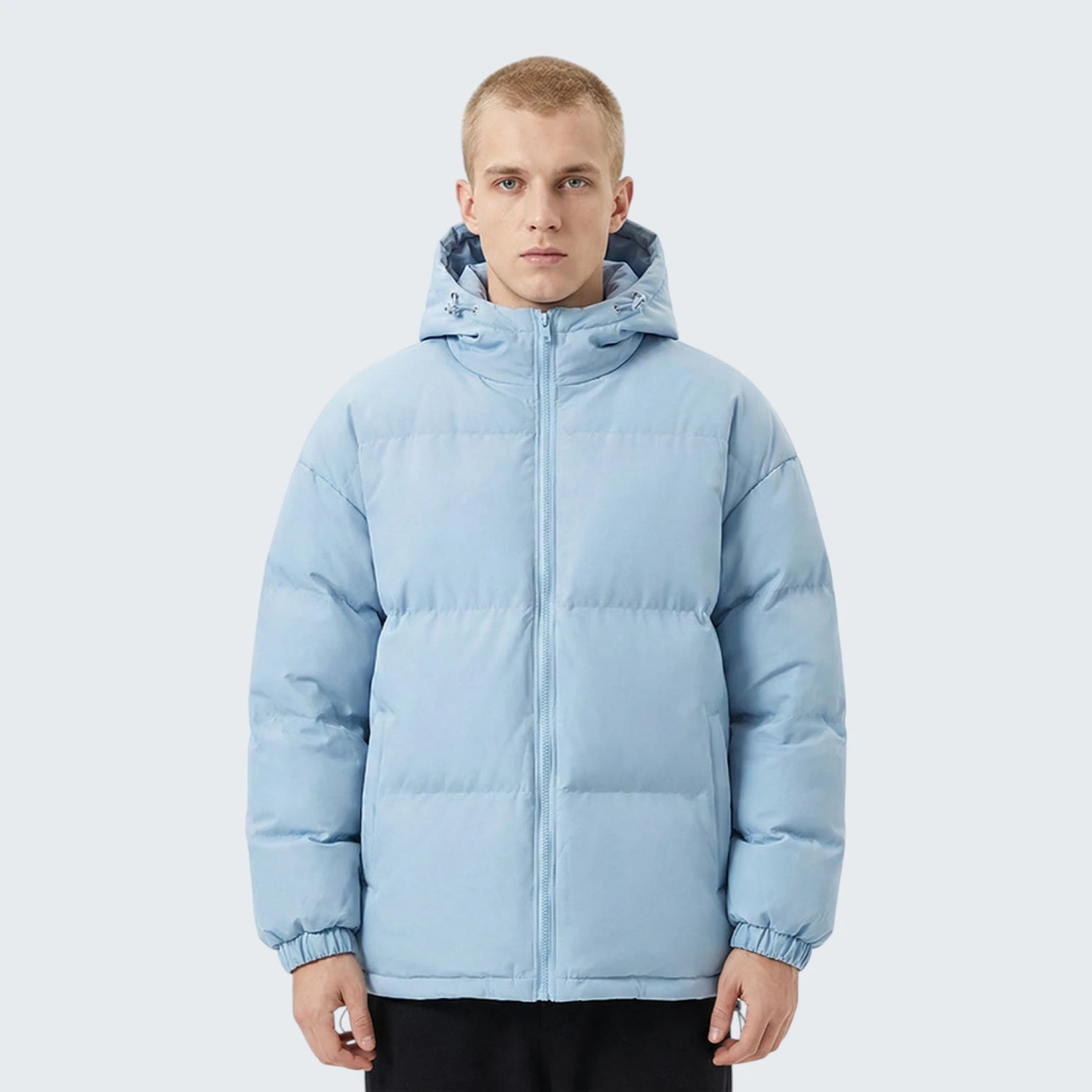 Doudoune de Mi-Saison "City Essential" – Design Épuré et Capuche Ajustable