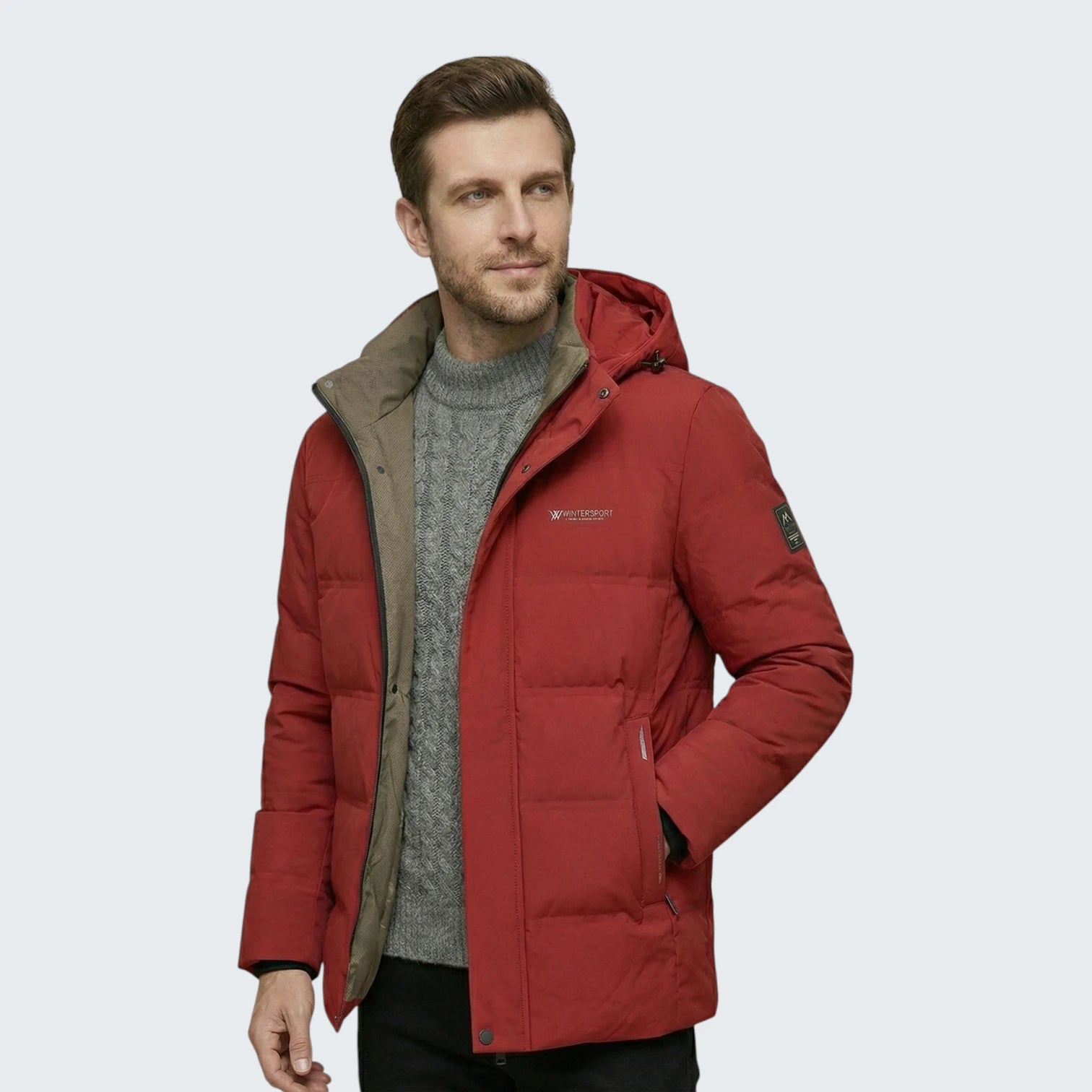 Veste Technique Sport-Urbain – Doublure Polaire et Finition Déperlante
