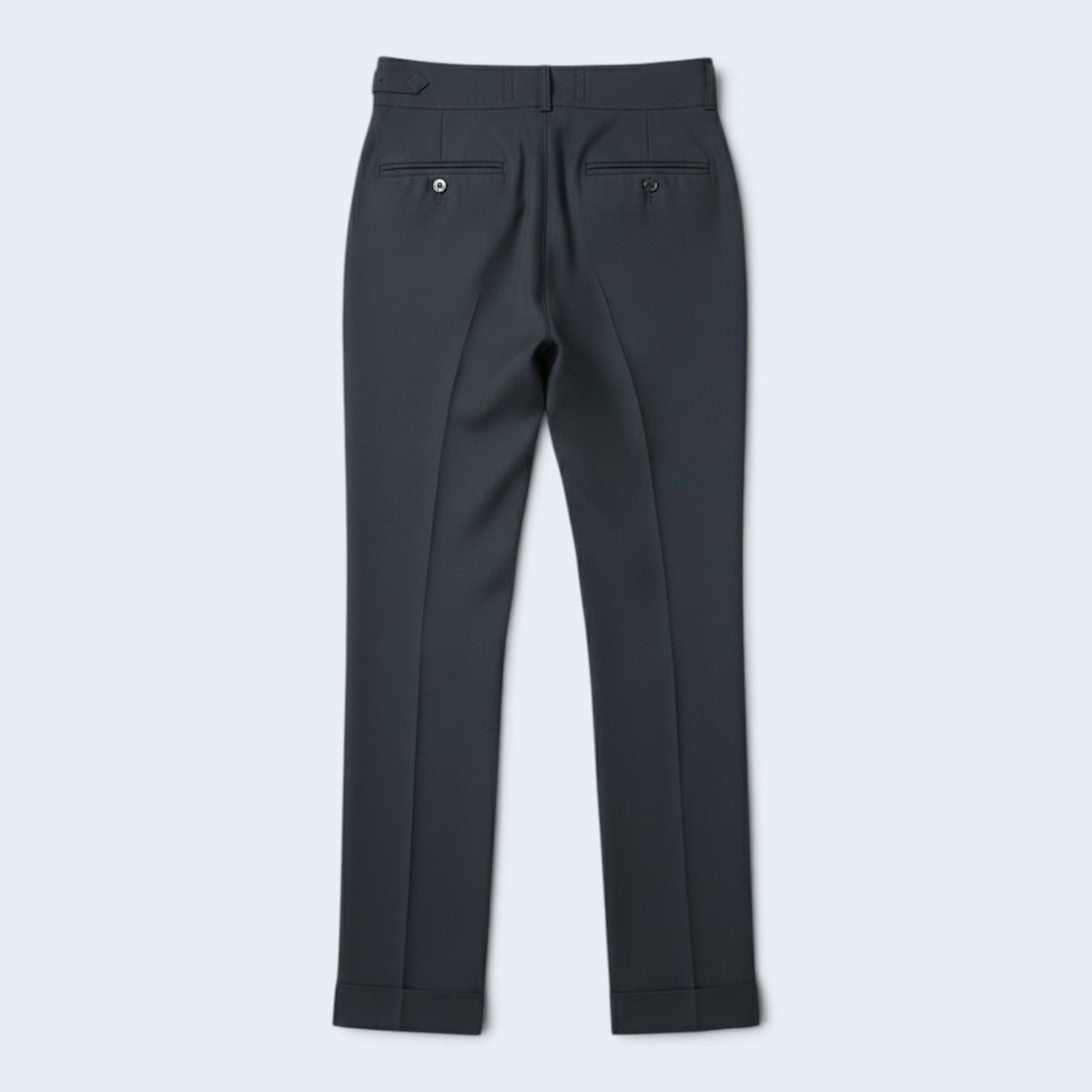 Pantalon Sartorial à Ajusteurs Latéraux - Style "Old Money" Taille Haute