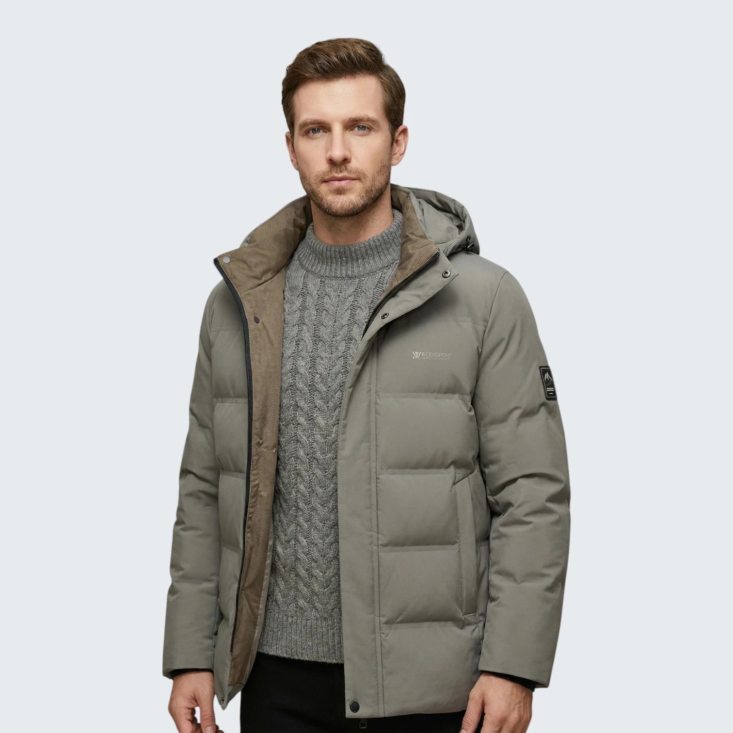 Veste Technique Sport-Urbain – Doublure Polaire et Finition Déperlante