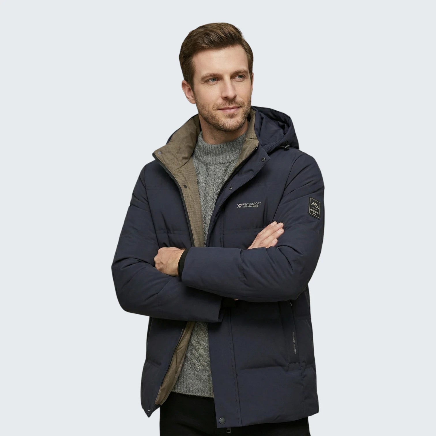 Veste Technique Sport-Urbain – Doublure Polaire et Finition Déperlante
