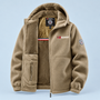 Veste kaki sans mannequin de face