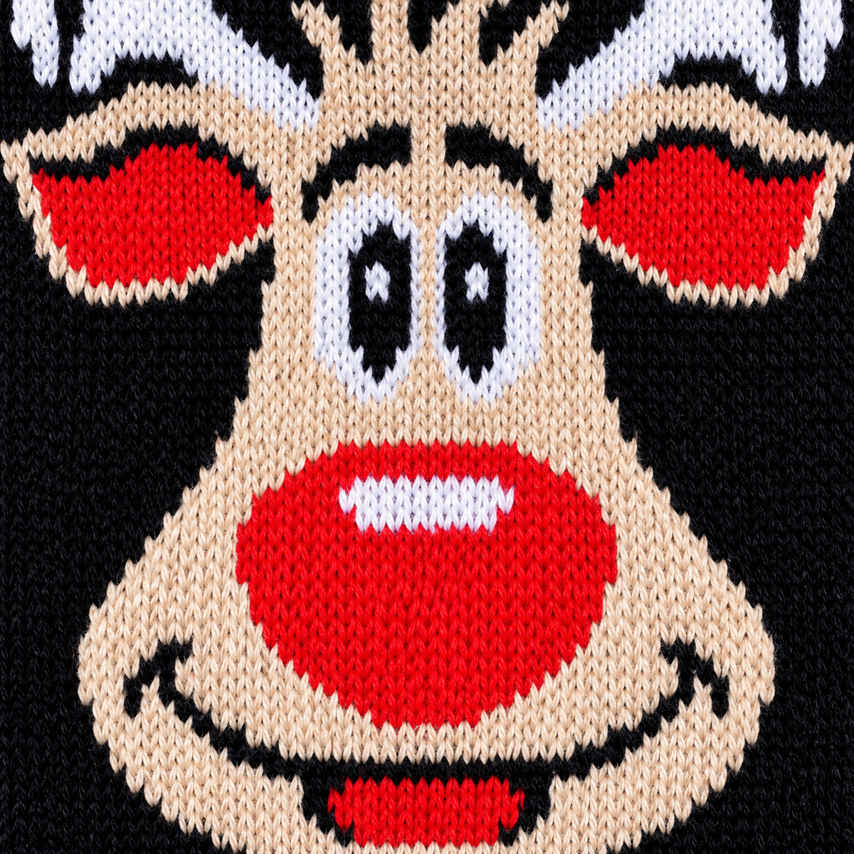 Détail du motif renne