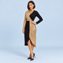 Robe midi vue de trois quarts