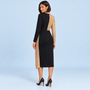 Robe midi vue de dos