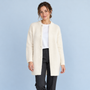 Veste à col rond Savrille — blanc