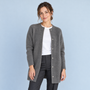 Veste à col rond Savrille — gris