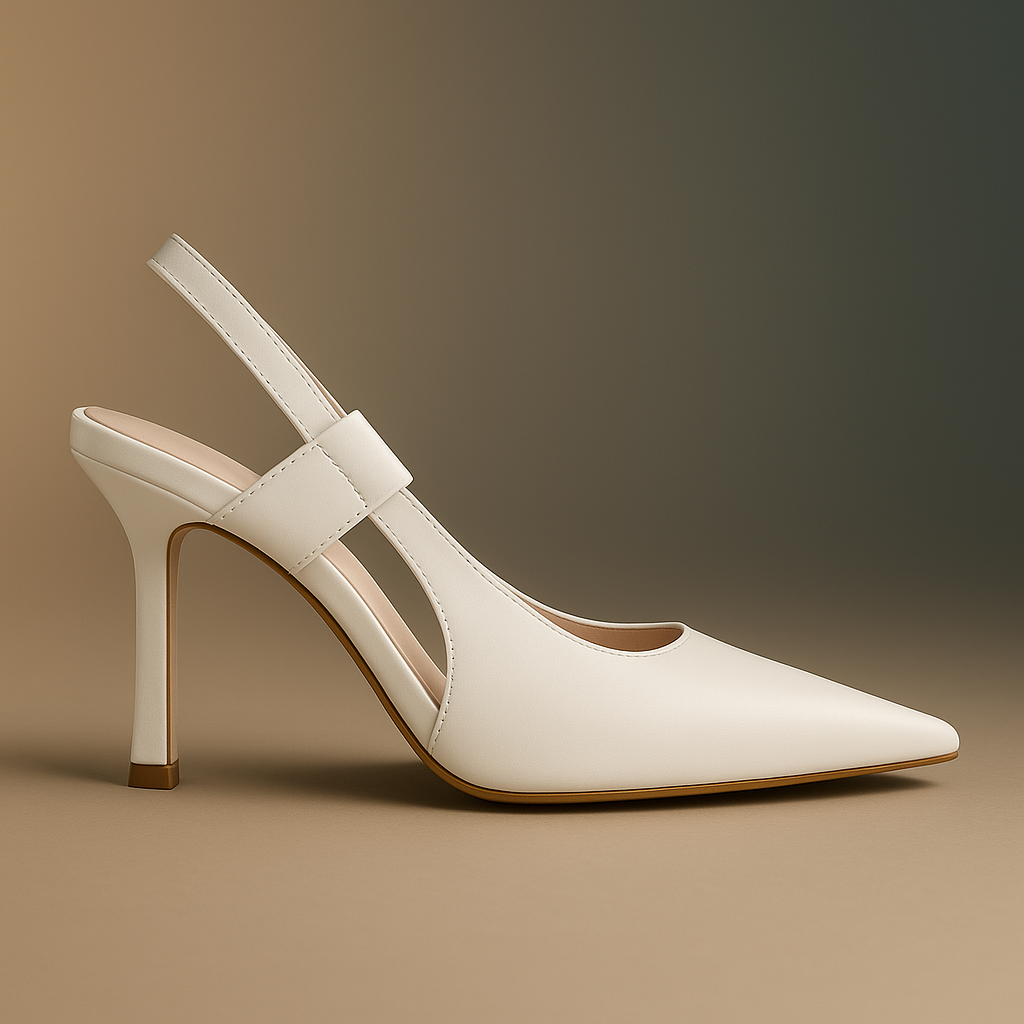 Sculpted Poise – Slingback-Pump mit spitzer Kappe