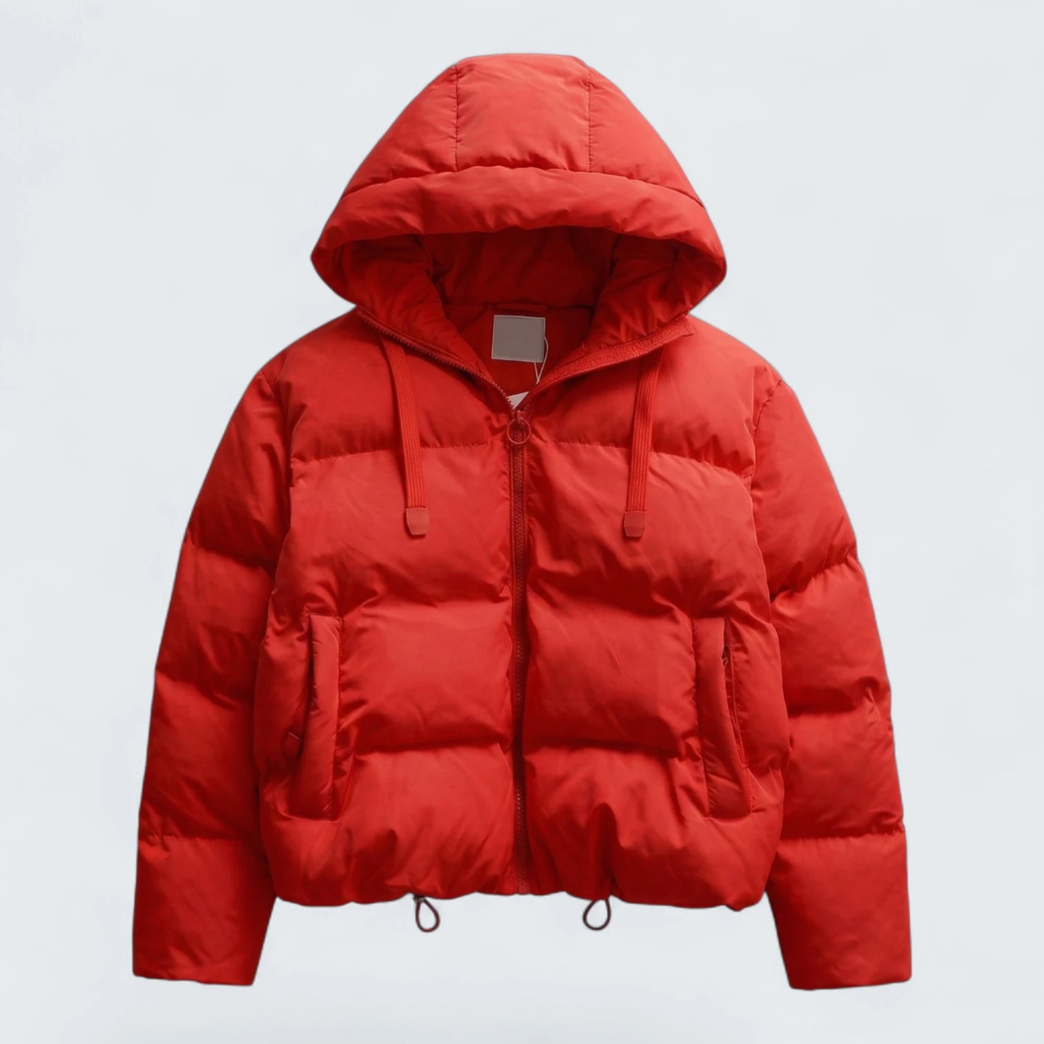 Doudoune Courte à Capuche Style Urbain - Veste Matelassée avec Bas Ajustable